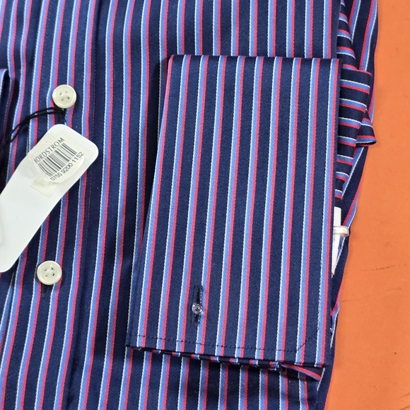 👚 Thomas Pink 👚 French Cuff Formal Dress Shirt - Picture 4 of 7